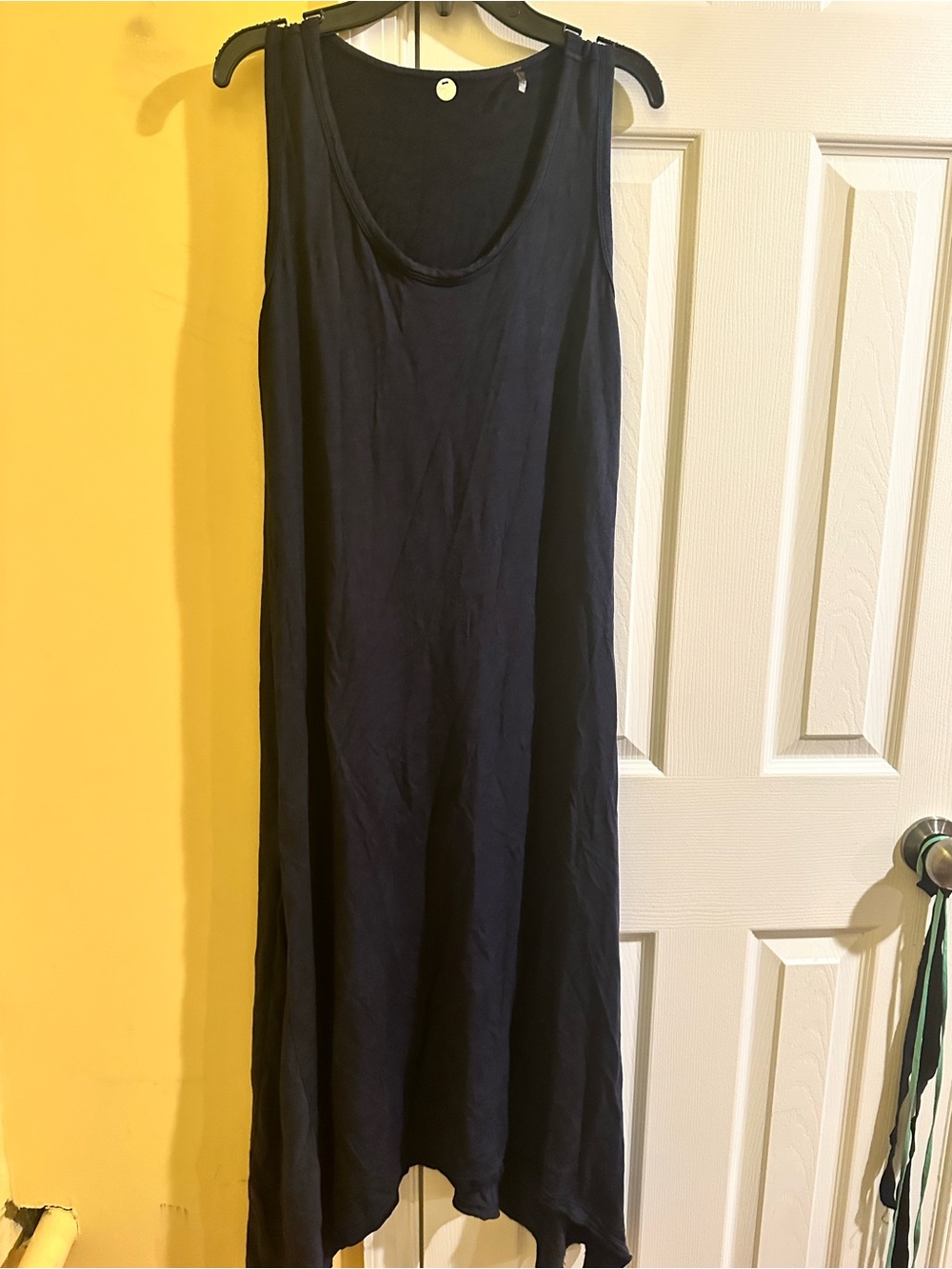 Margaret O'Leary Navy Knit Dress
